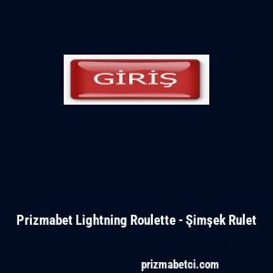 Prizmabet Lightning Roulette - Şimşek Rulet